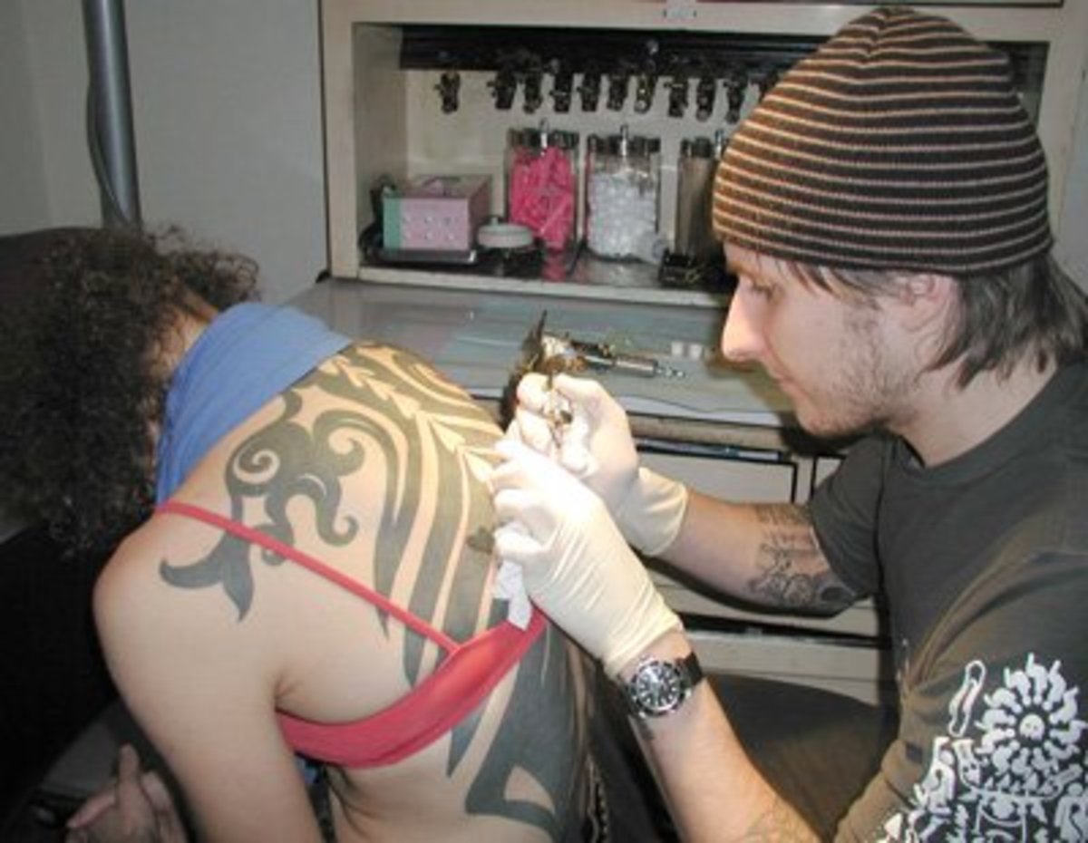 Deciding on the size and placement of your tattoo ahead of time makes the process easier