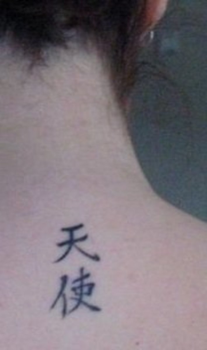Japanese tattoo (Kanji) | Japan Reference