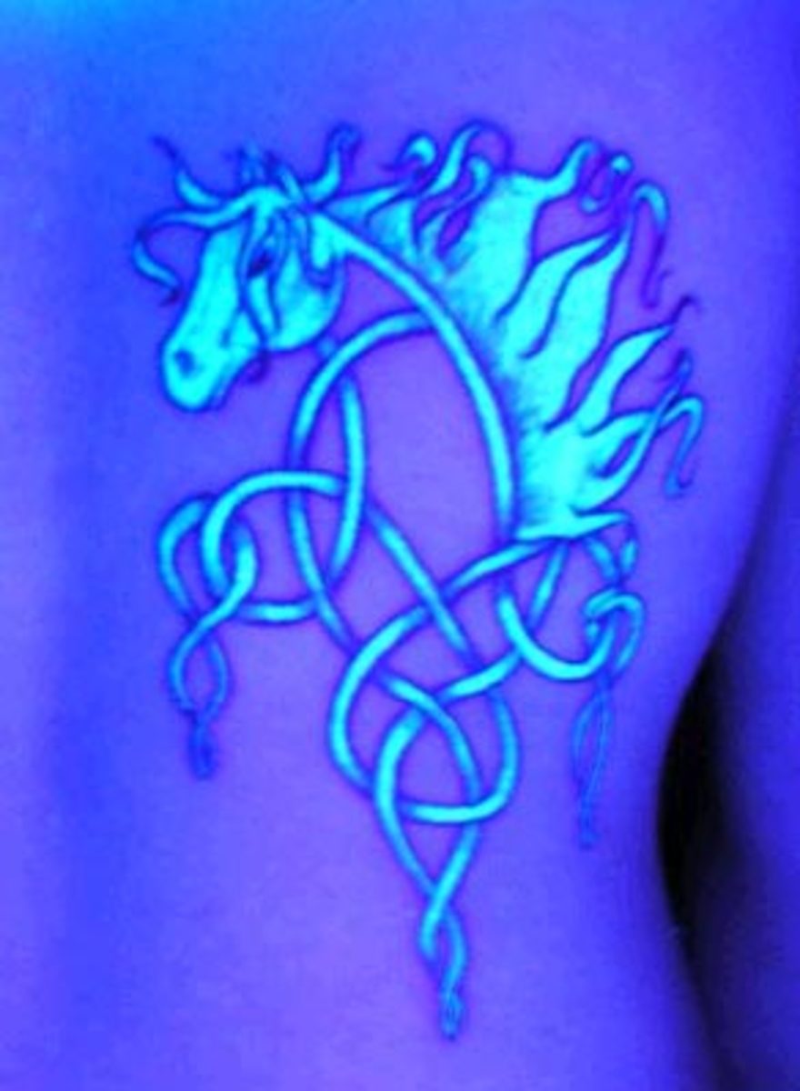 Black Light Ink Tattoo Pictures, Health, & Designs - TatRing