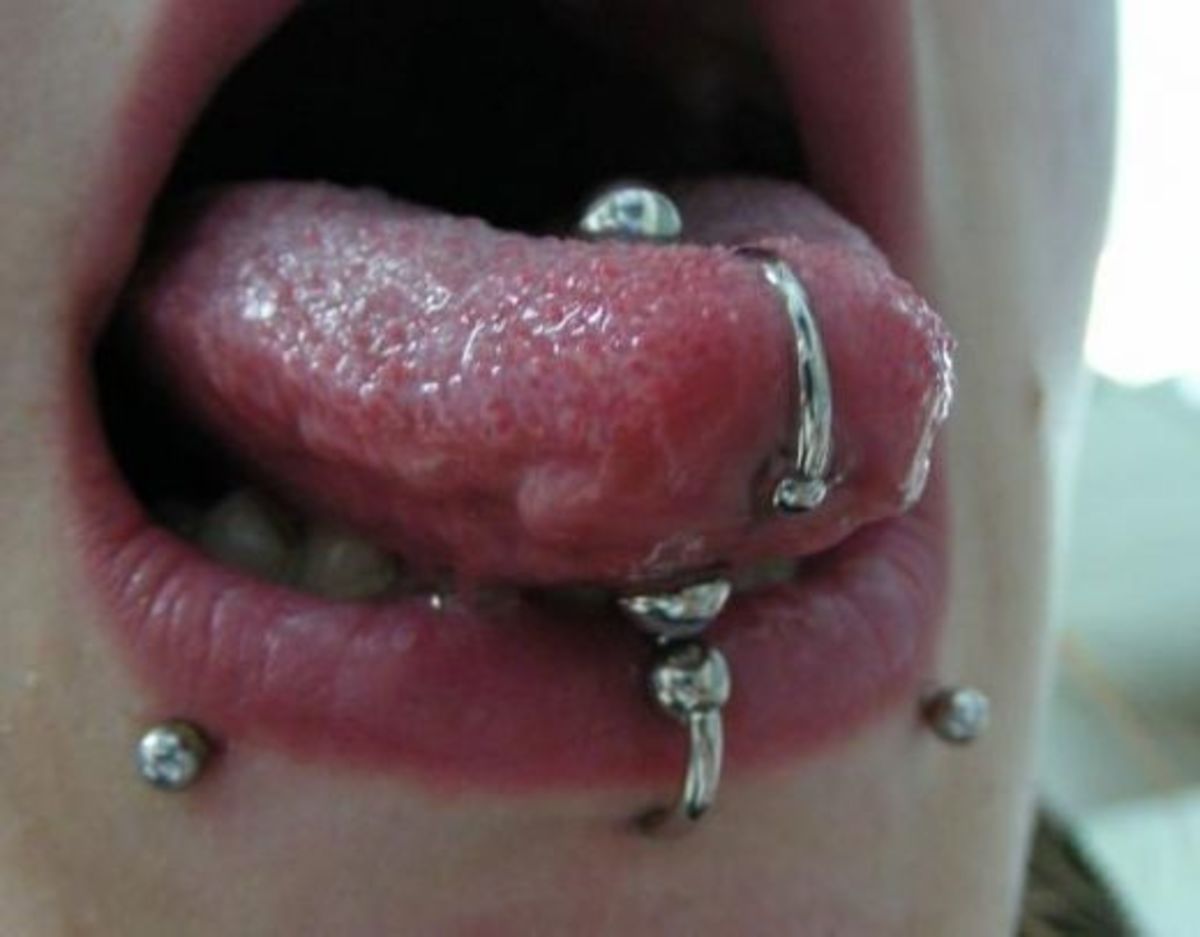 The Healing Process Of A Tongue Piercing With Pictures Tatring.