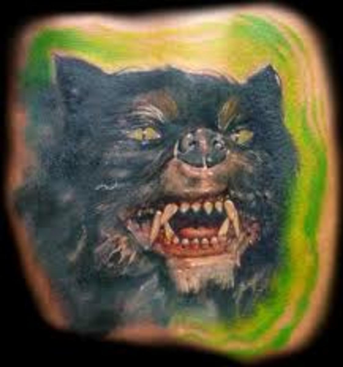 Tattoo uploaded by caiolemosttt  The Nothing Wolf Neverending Story  movie reference  Tattoodo