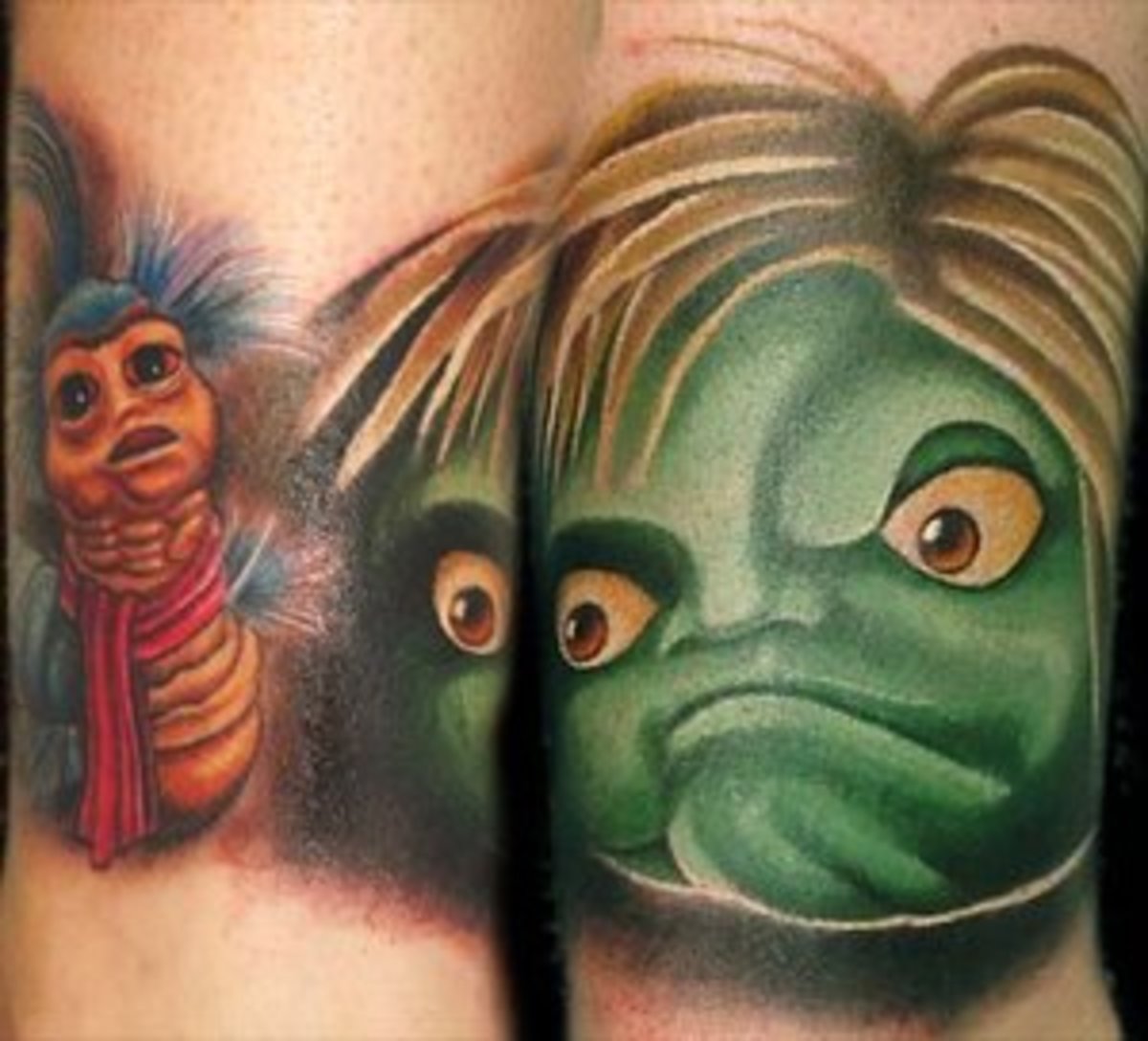 Идеи татуировки: мультфильм идеи 80-х.
