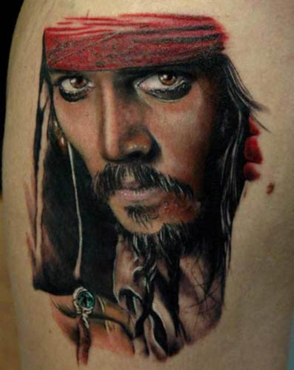 Undead Jack Sparrow Tattoo - Best Tattoo Ideas Gallery