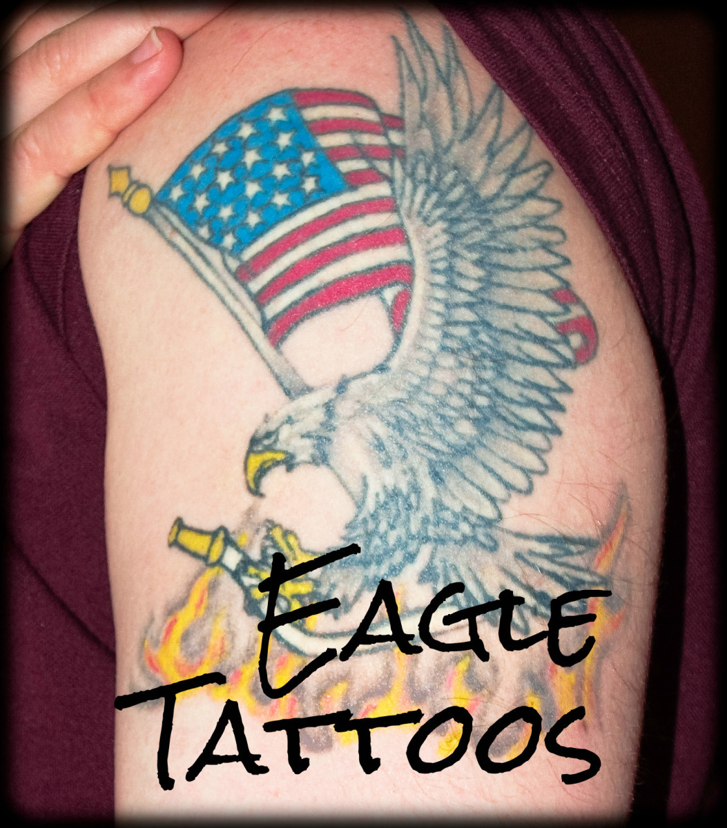 Majestic Eagle Tattoos