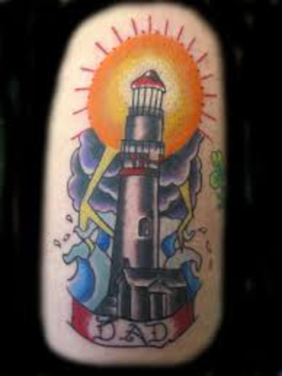 Lighthouse Tattoo Designs, Ideas, and Meanings