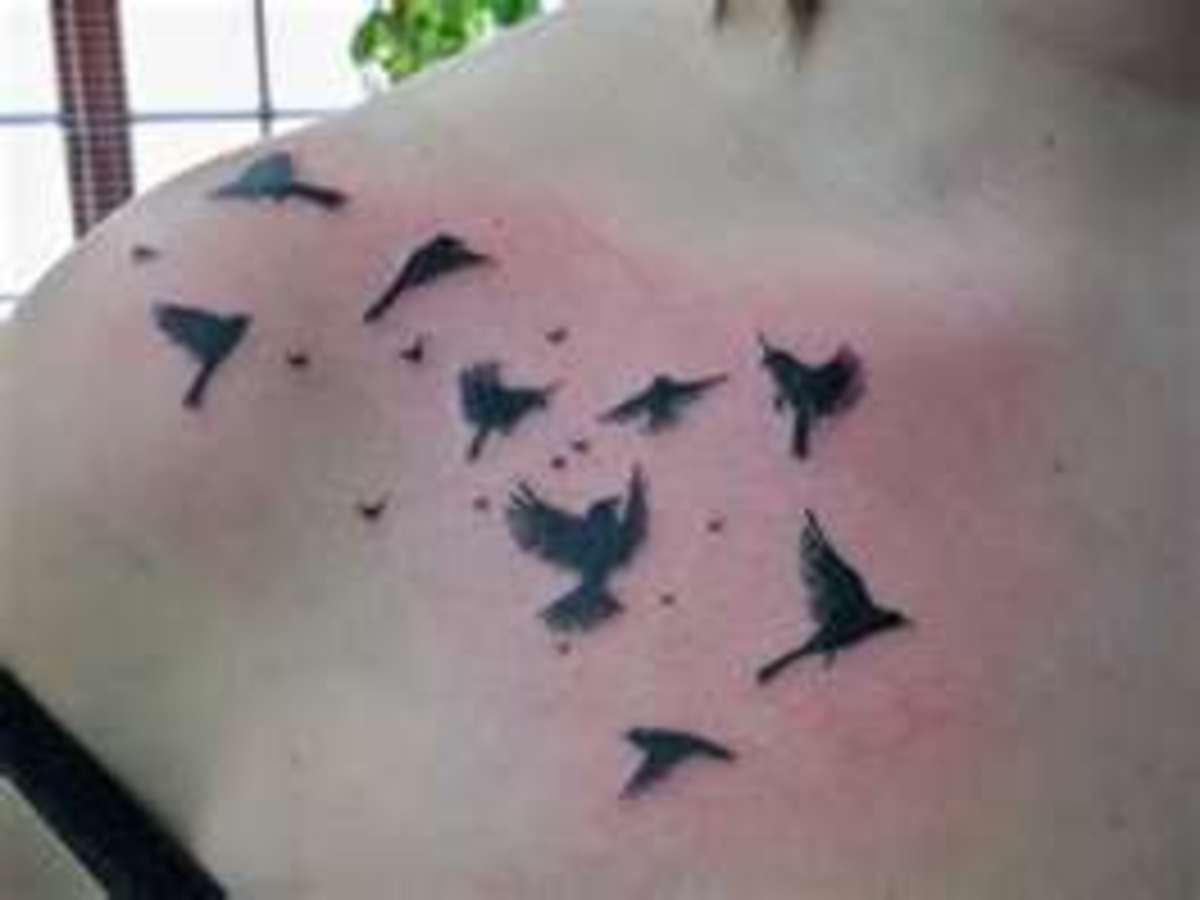 Discover 82+ tattoo flock of birds - thtantai2