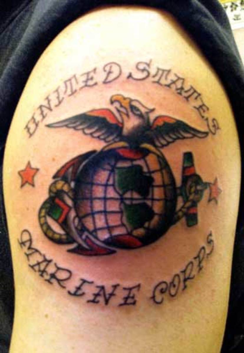 USMC Tattoo Designs - TatRing