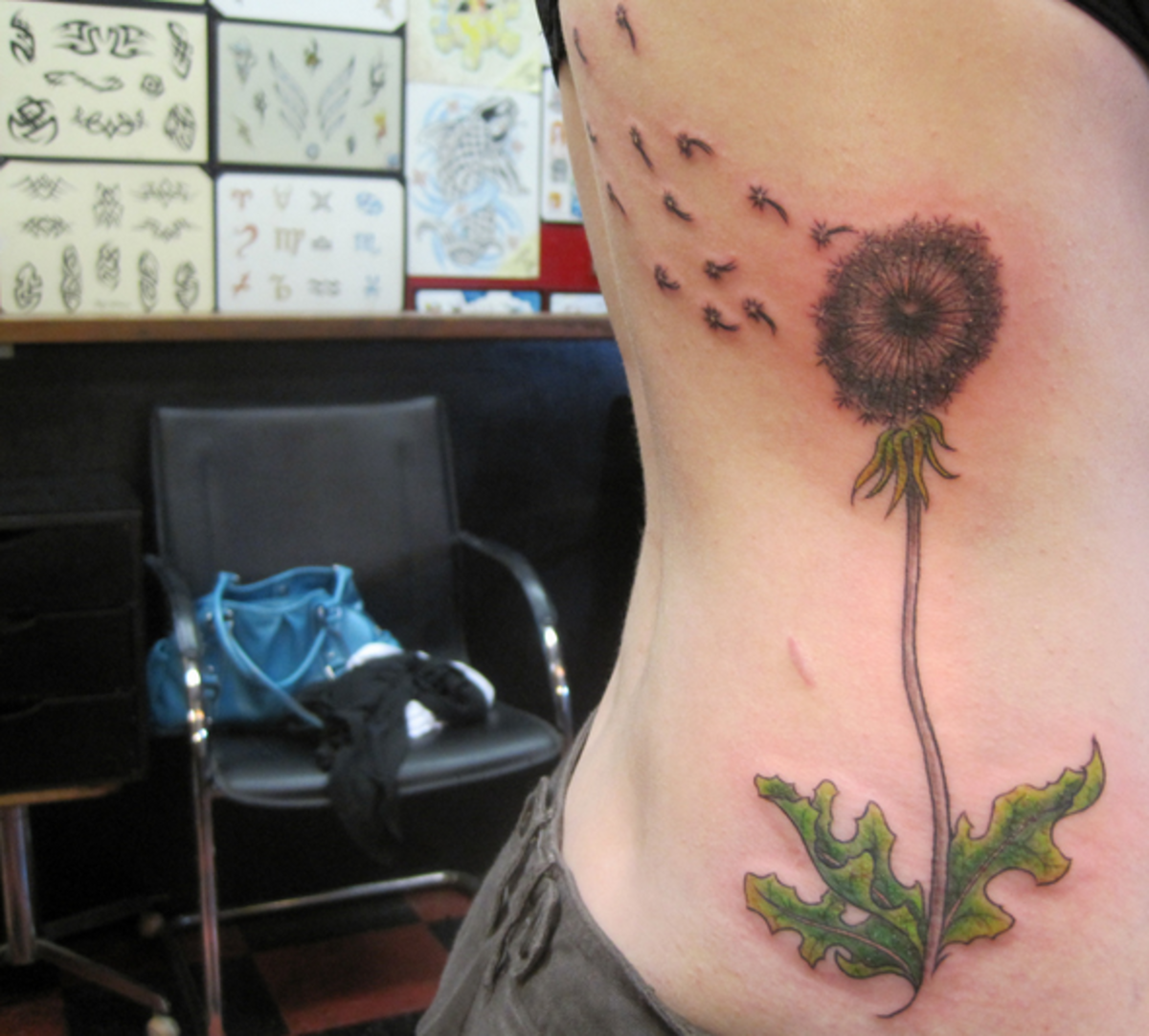 Dandelion tattoo Symbol