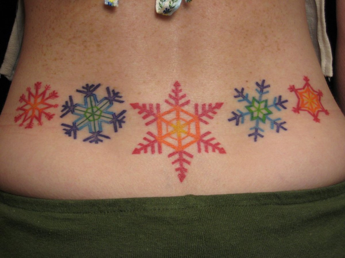 Snowflake Tattoo Designs and Meanings