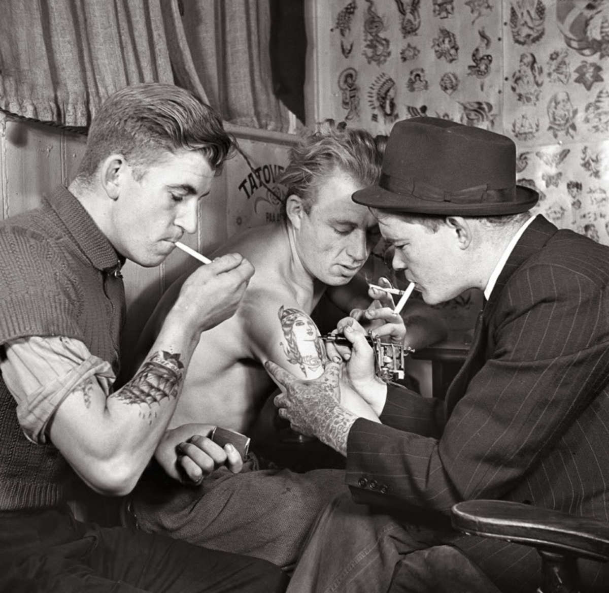 The history of sailor tattoos.