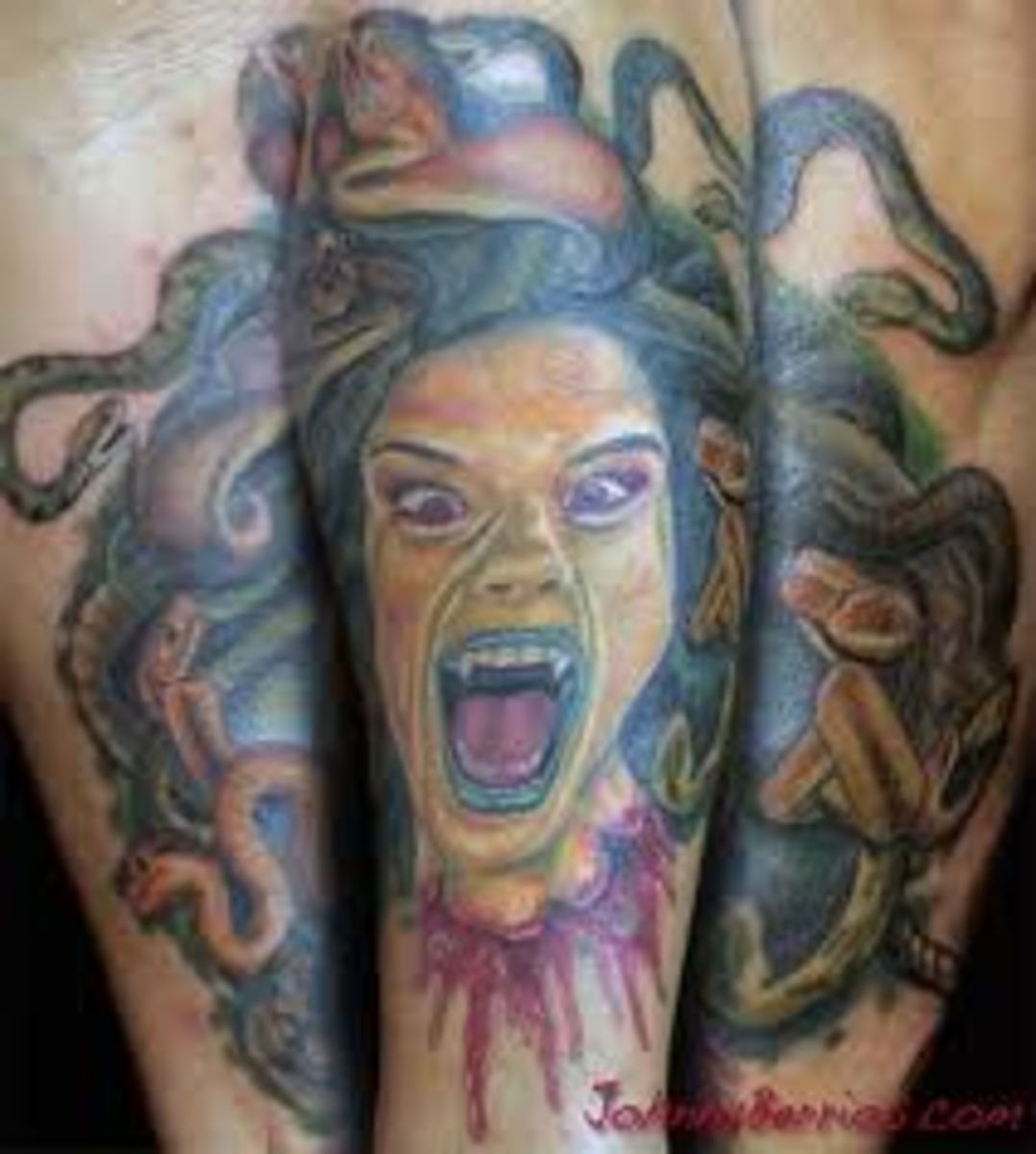 Medusa Vagina Tattoo