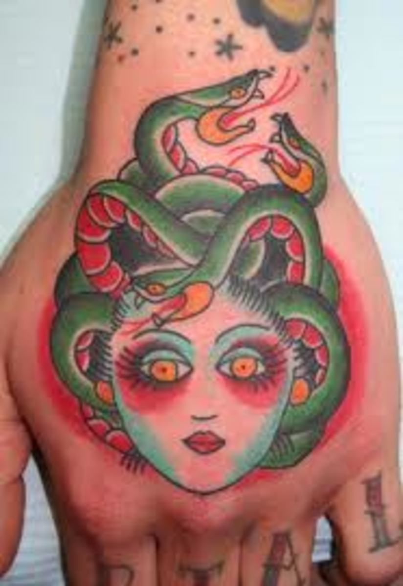 Medusa Pussy Tattoo