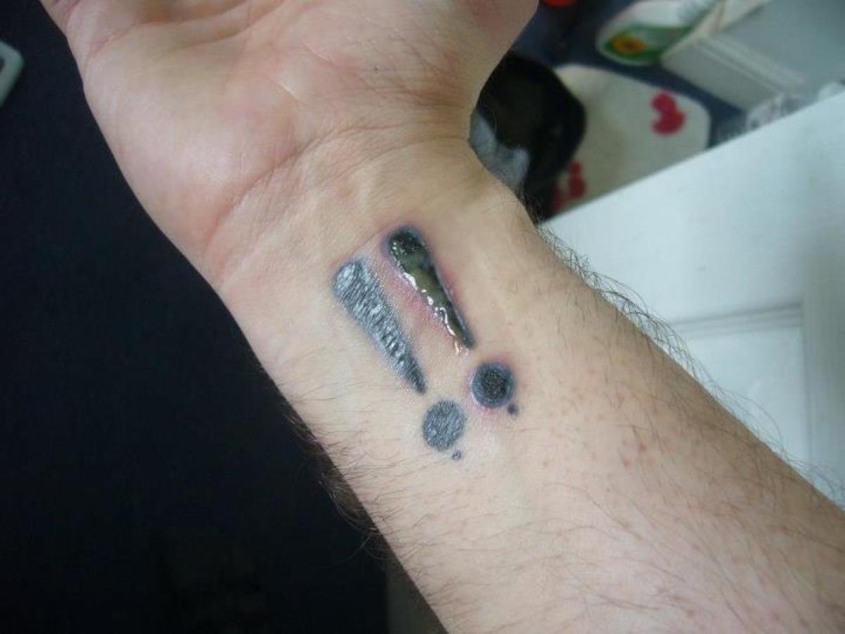 Share More Than 72 Tattoo Bubbling Vs Scabbing Latest In cdgdbentre