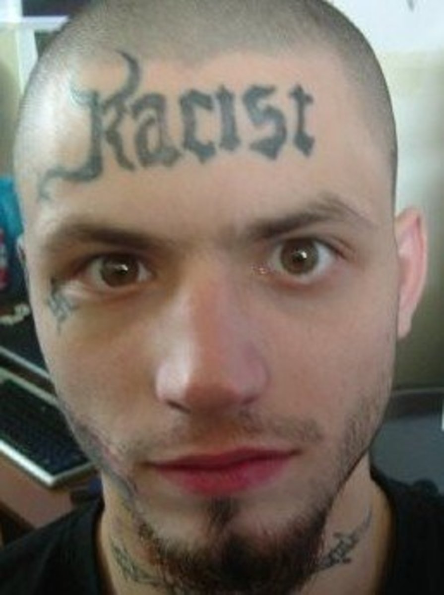  You see a lot of ugly, hateful, cringeworthy tattoos out there. 