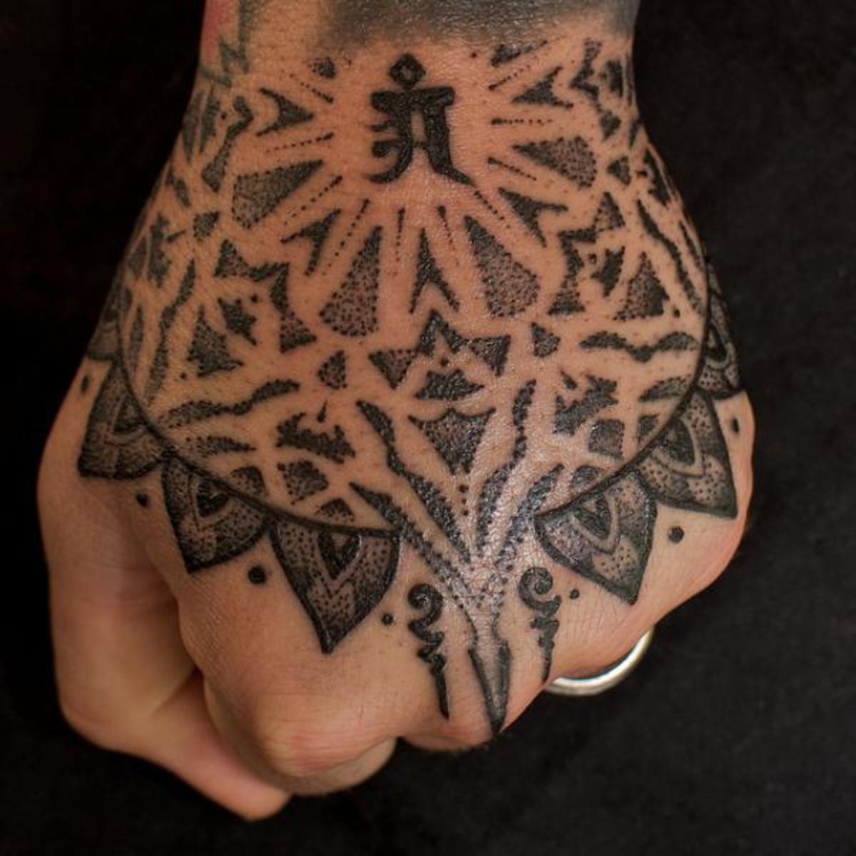 Full Hand Tattoo
