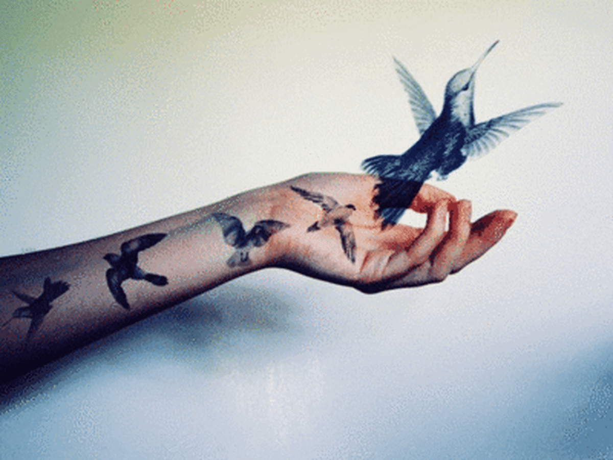 Aggregate 97+ about bird tattoos on arm super hot - in.daotaonec