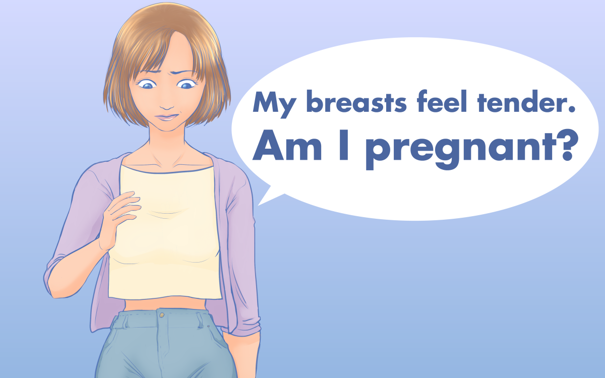 Breast tenderness is a very common symptom early on in pregnancy.