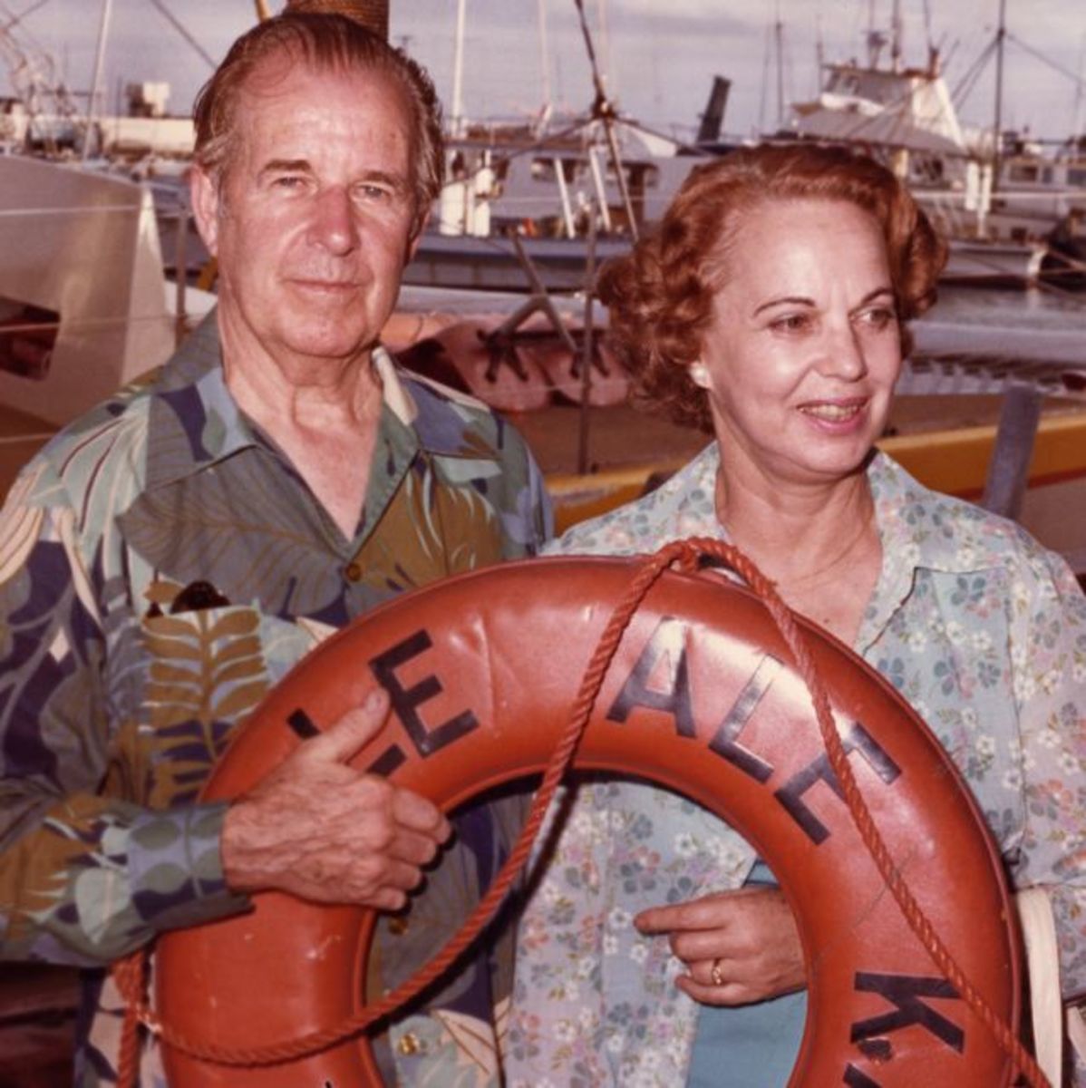  Cecil and Lucile in Kauai, Hawaii 1978