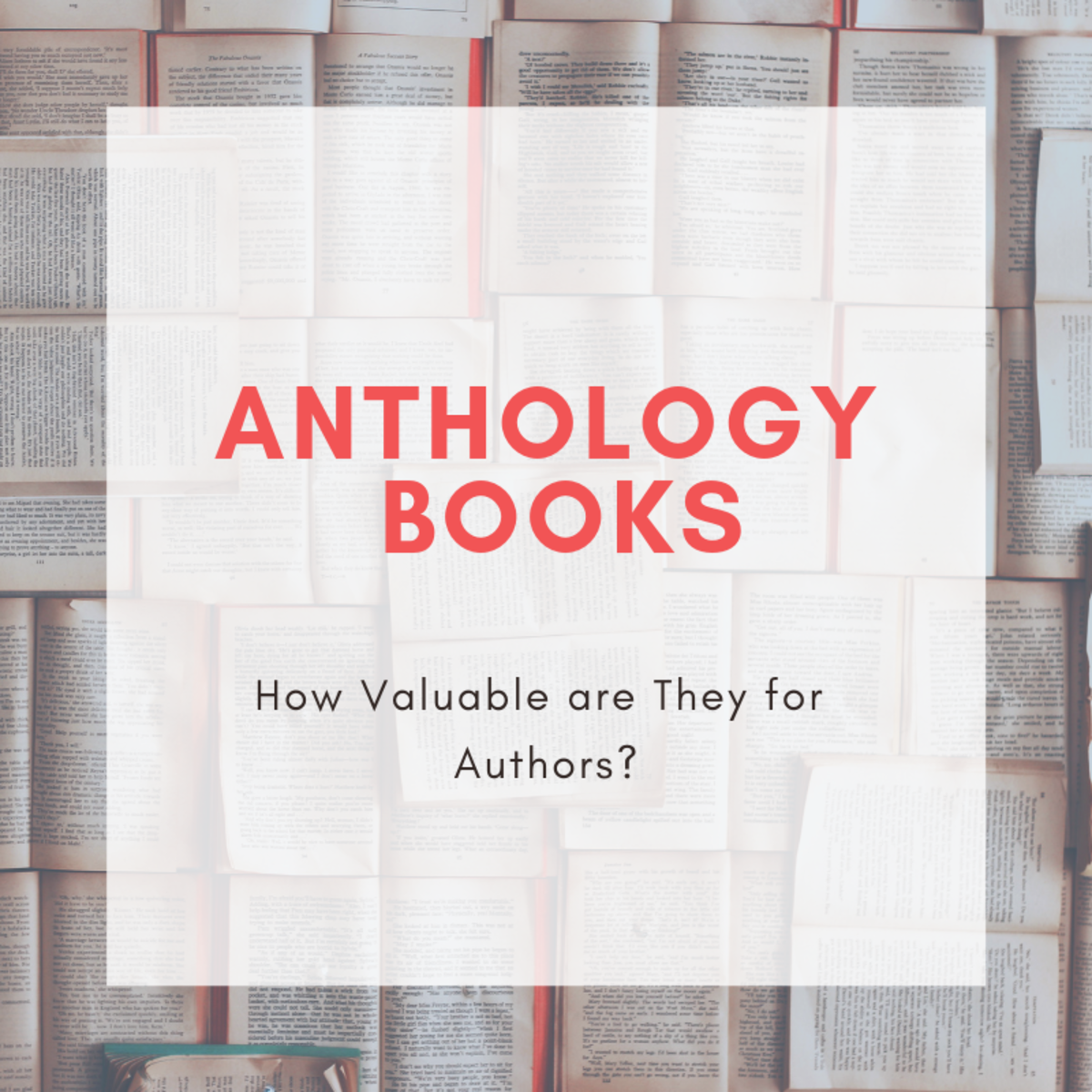 Anthology Books: How Valuable Are They for Authors?