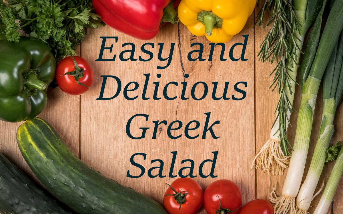 Super Easy Greek Salad