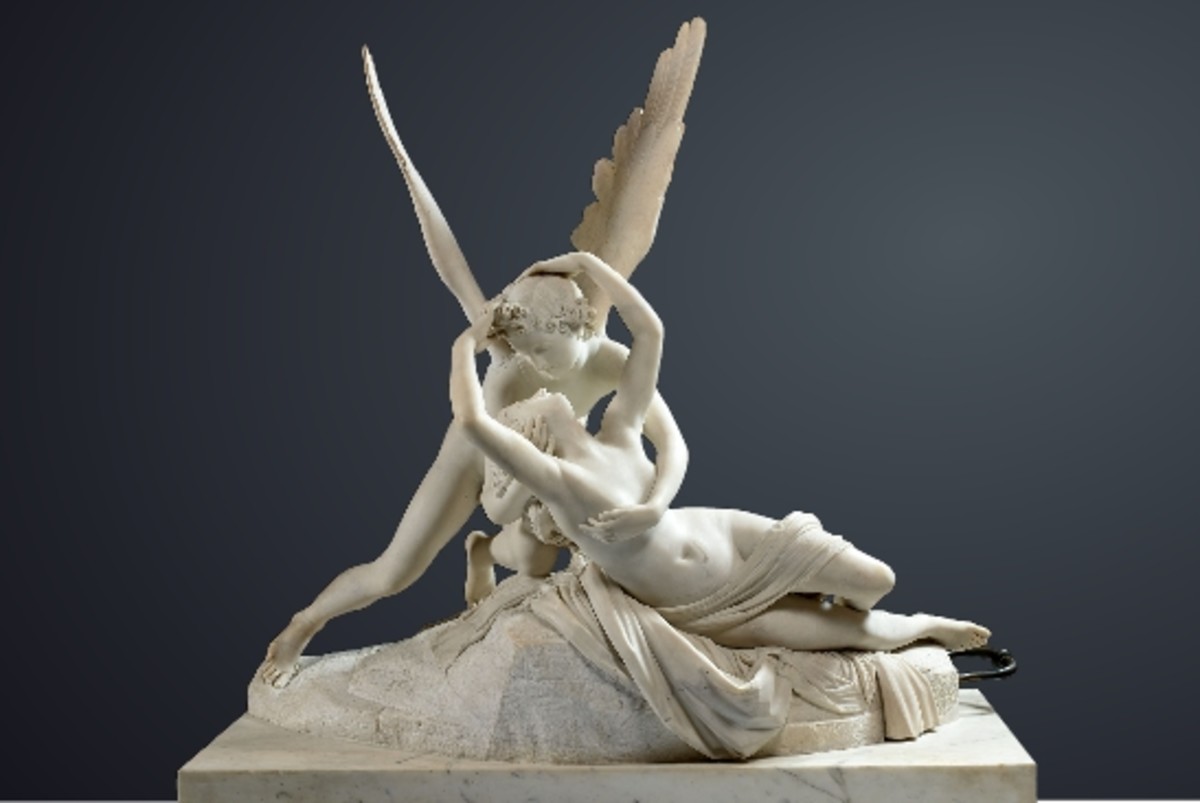 Cannova's "Cupid and Psyche"