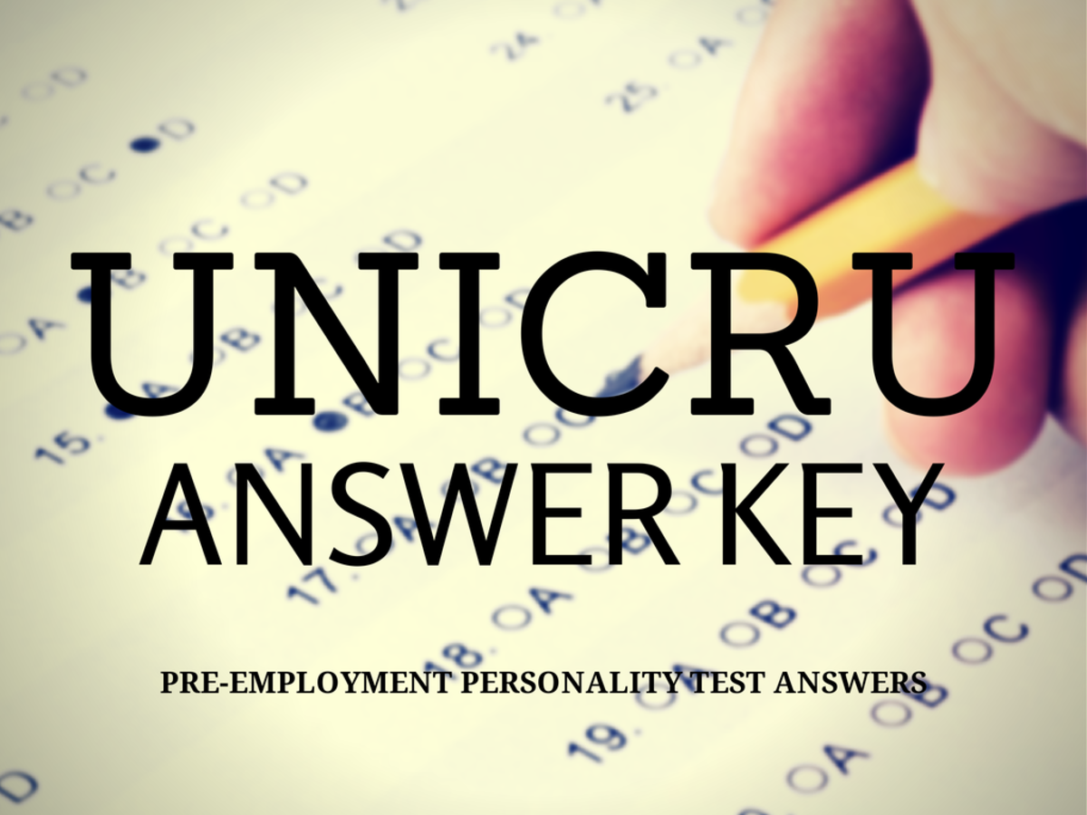 Use this Unicru answer key to ace your pre-employment questionnaire and learn more about why personality tests are used for candidate selection.