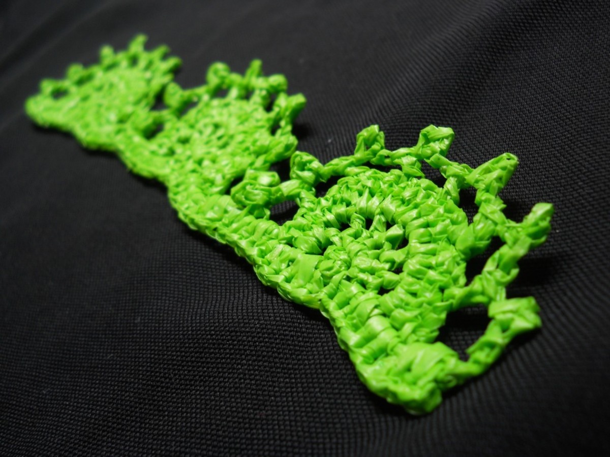 Learn how to add a lace trim or edging to your crochet work.