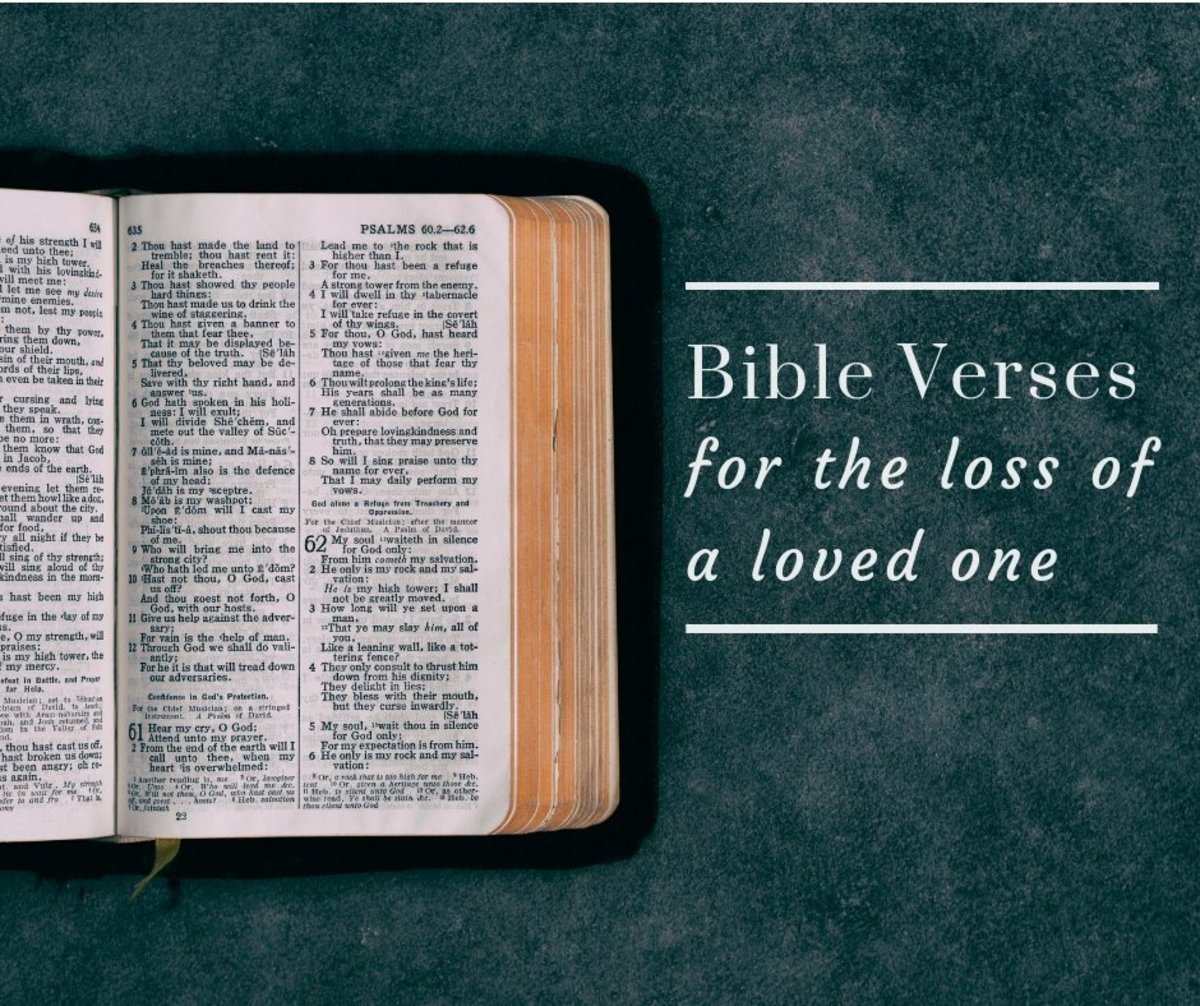 bible verses for those who have lost a loved one