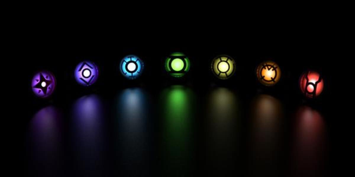 The emotional spectrum of Green Lantern rings