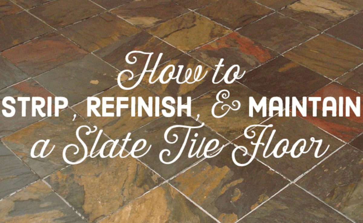 DIY: How to Refinish, Seal, and Maintain a Slate Tile Floor