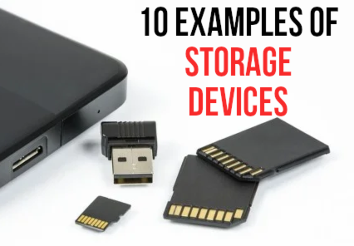 10 Examples Of Storage Devices