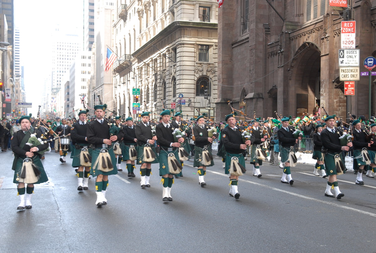 what time st patrick day parade nyc