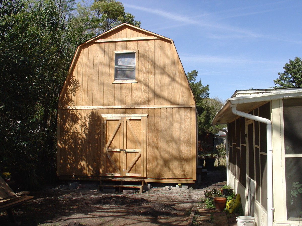 How to Build a Two-Story Shed, With a Lot of Help!
