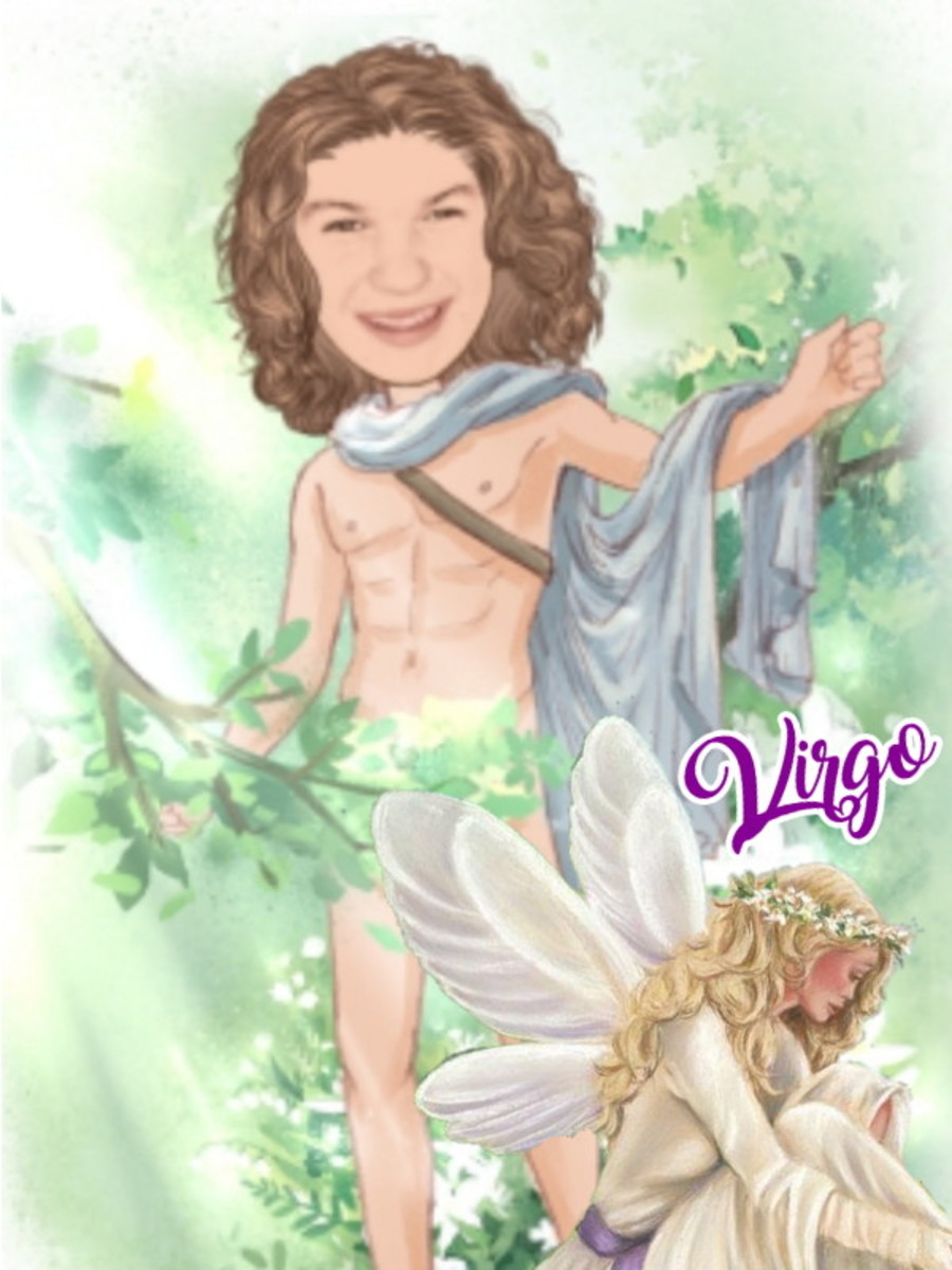 Virgos love the outdoors! Photo made specifically for author.