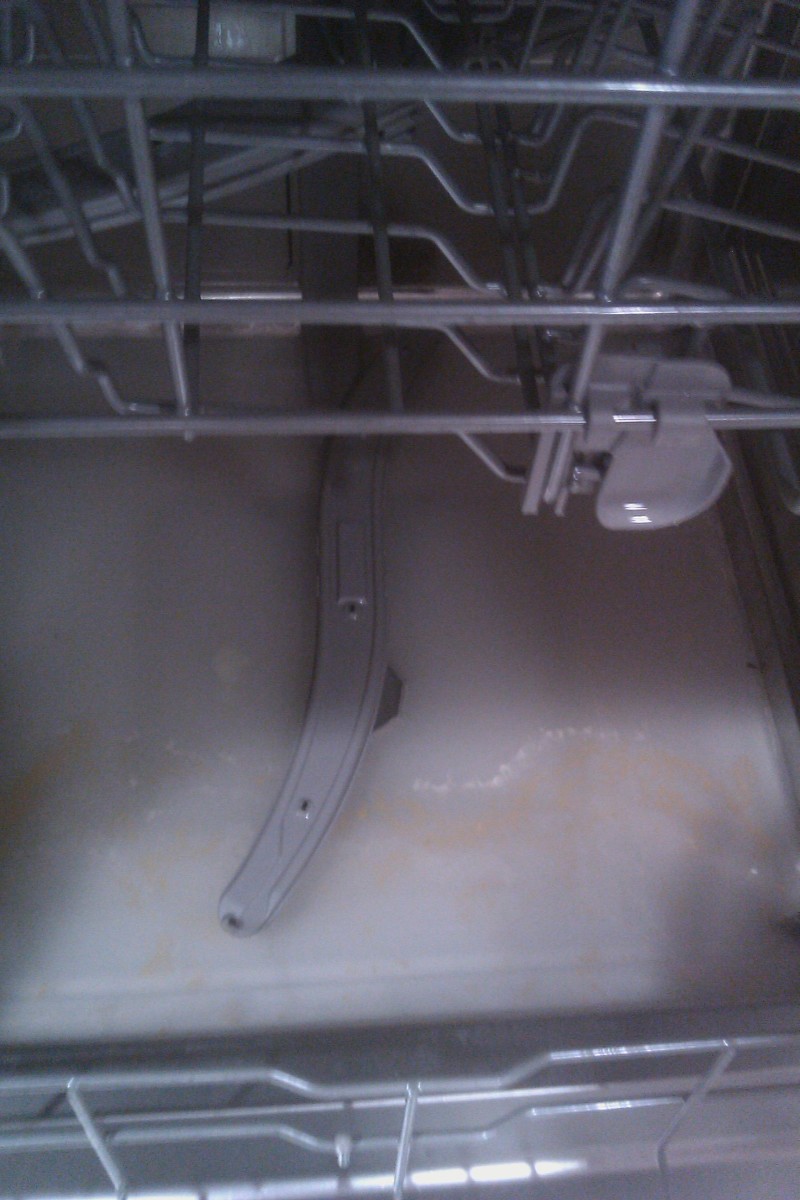 bosch dishwasher smells bad inside