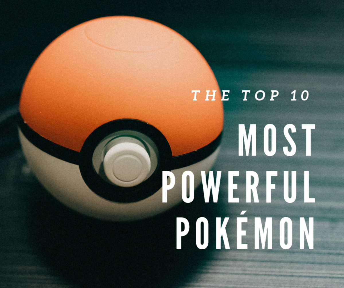 Top 10 Strongest, Most Powerful Pokémon of All Time