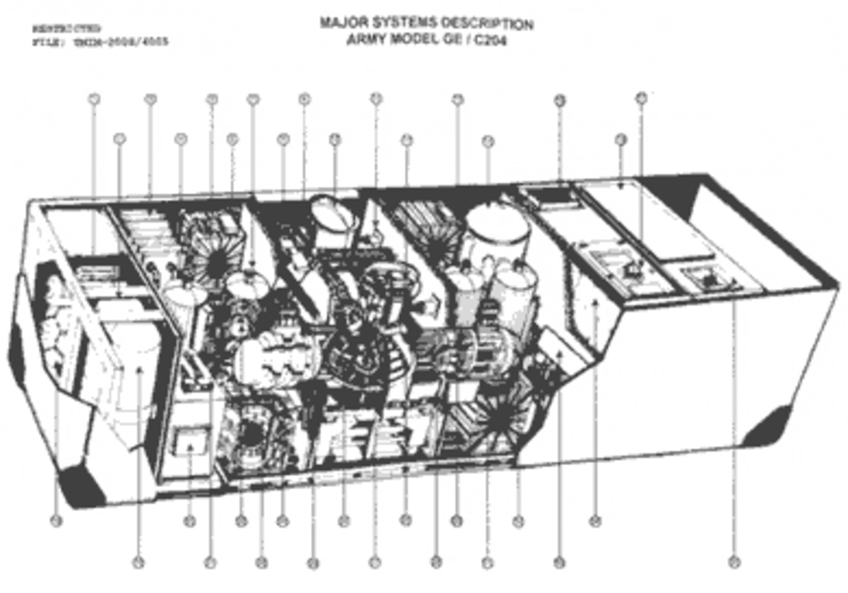 A diagram of John Titor's time machine. 