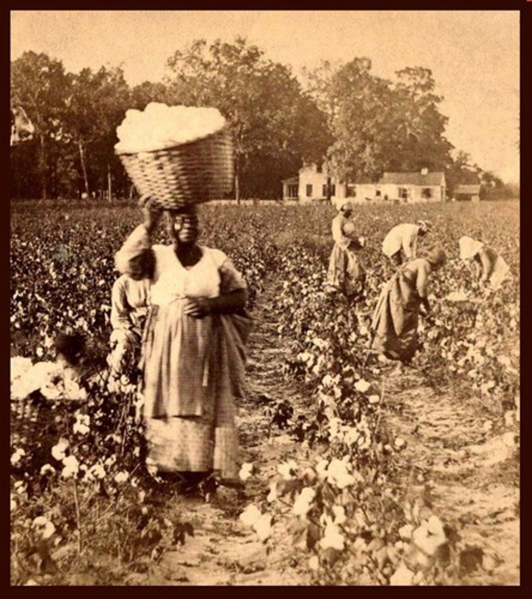 Slaves endured brutal working and living conditions.