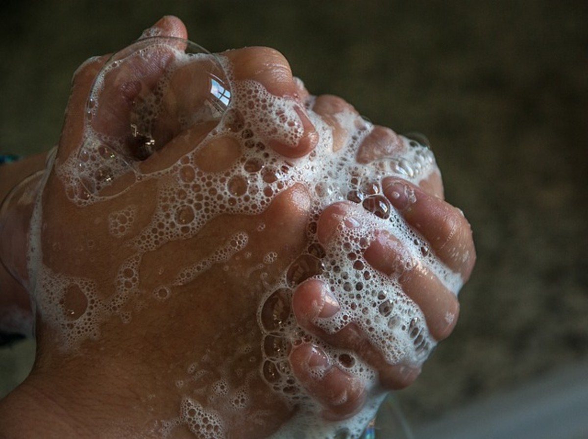 Fear of germs can cause excessive hand washing