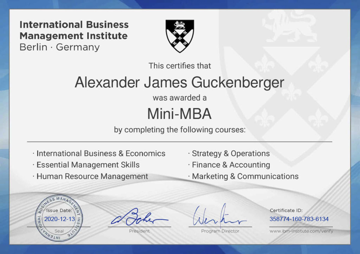 A Review Of The International Business Management Institute ToughNickel