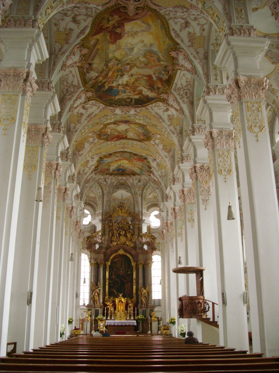 Asamkirche (Asam church) with its baroque architecture 