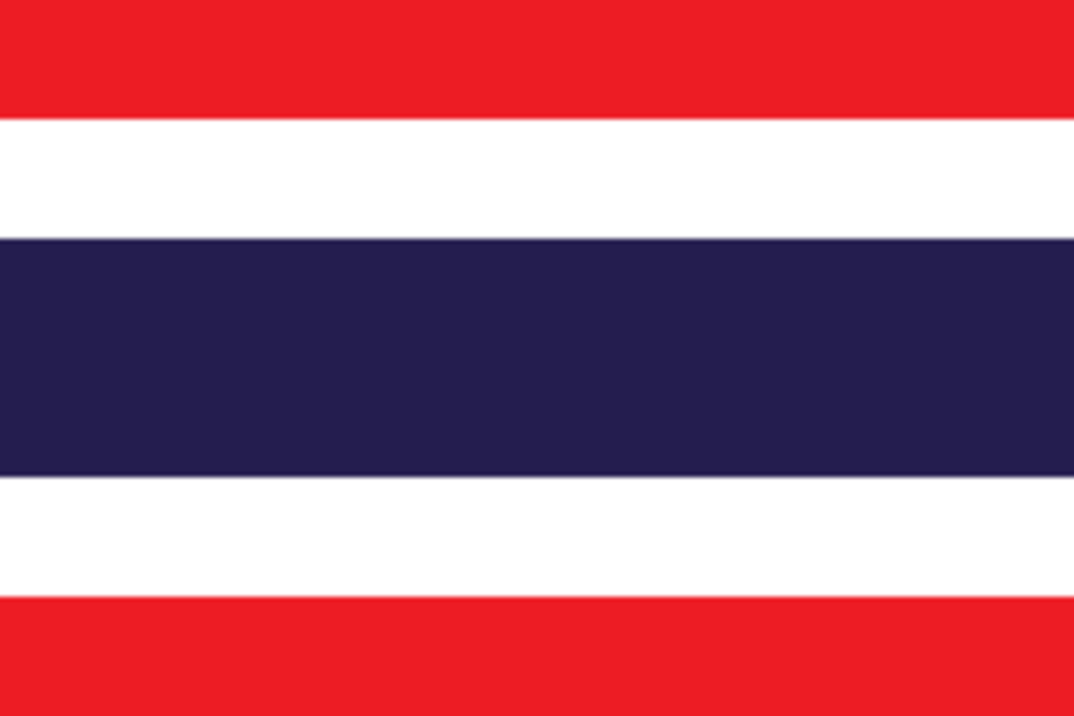 The Flag of Thailand
