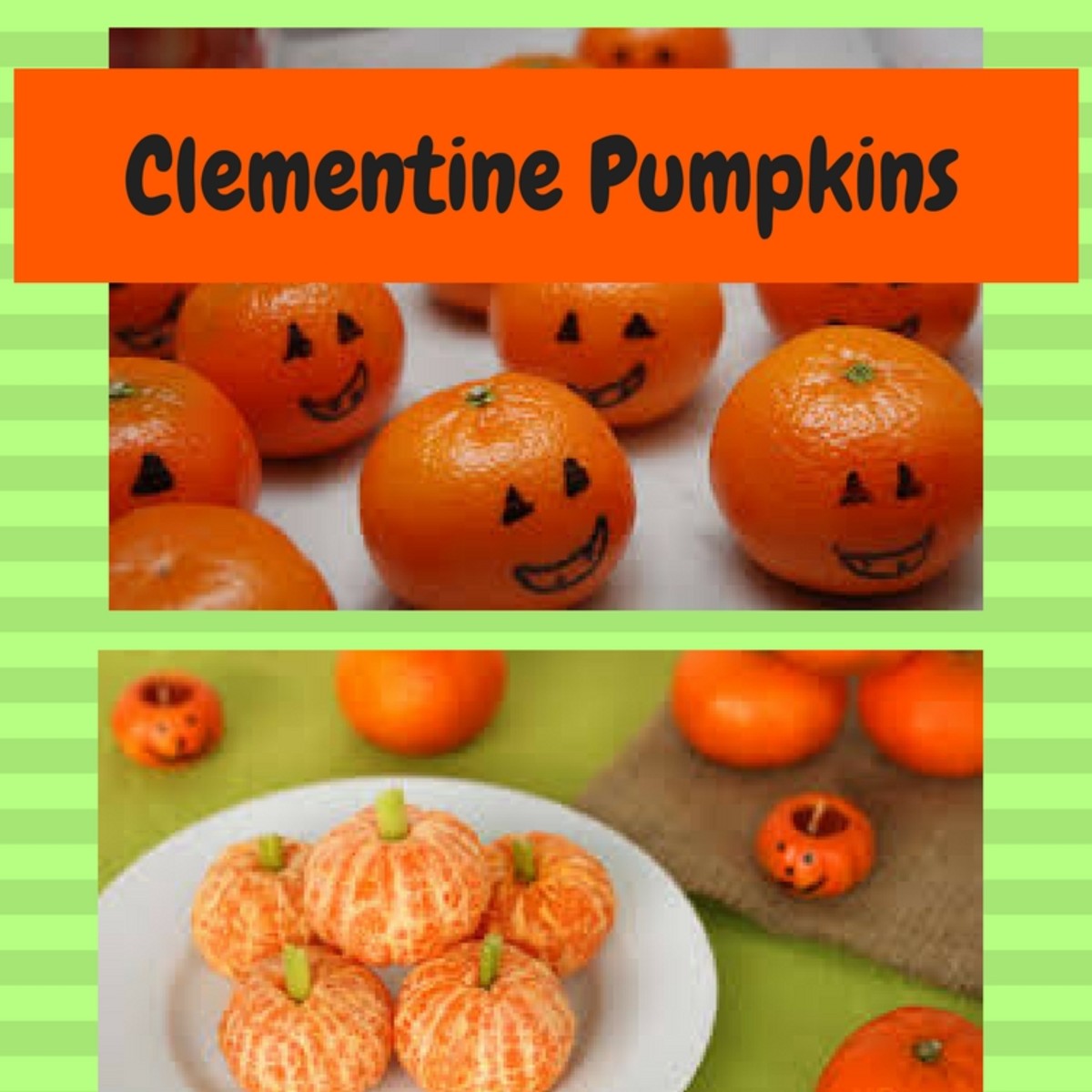 Clementine pumpkins