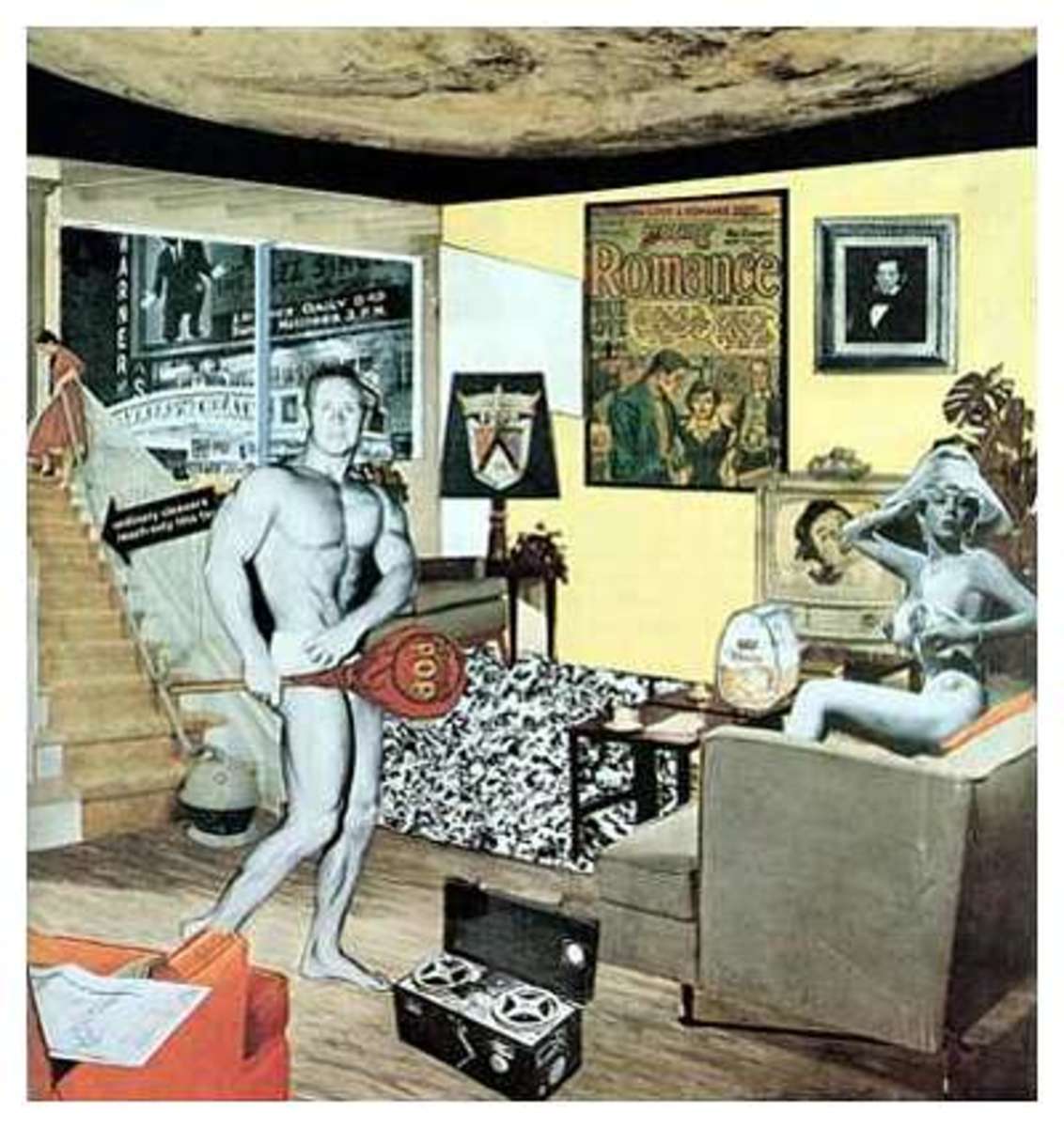 Just what is it that makes today's homes so different, so appealing?  (collage, 1956)