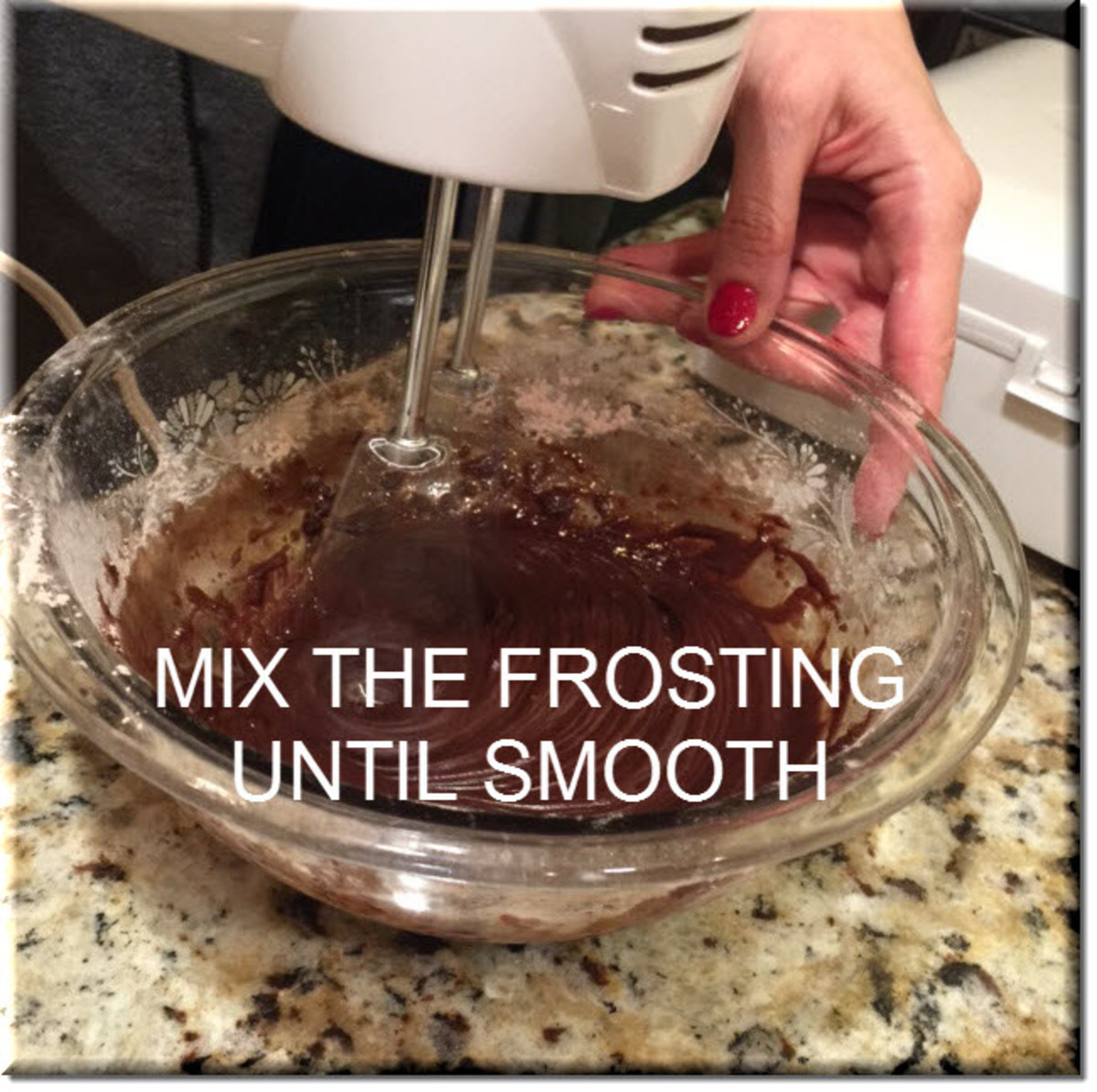 Mix the Frosting