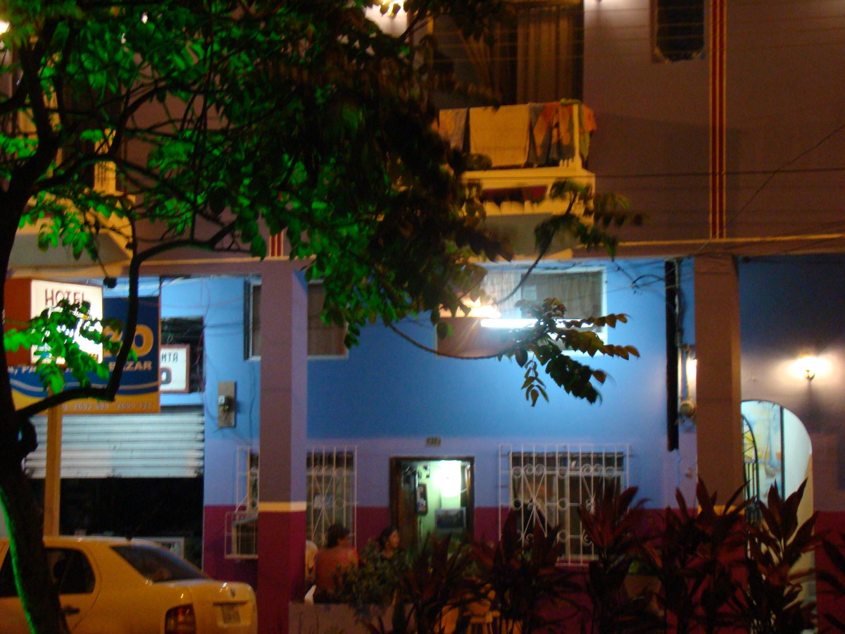 Bahia at night