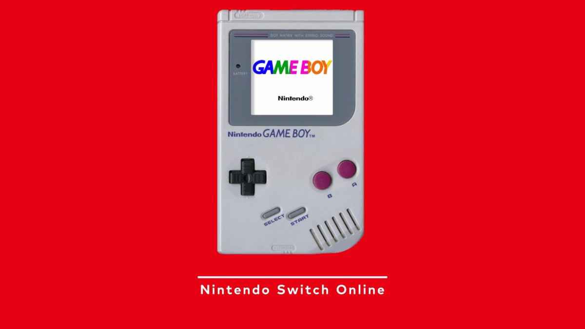 Mockup of what a Game Boy Online home screen might look like. 