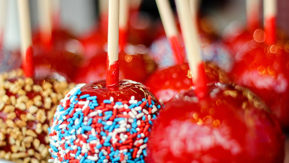 Mix it up by coating your candy apples with sprinkles, nuts, or other additions!