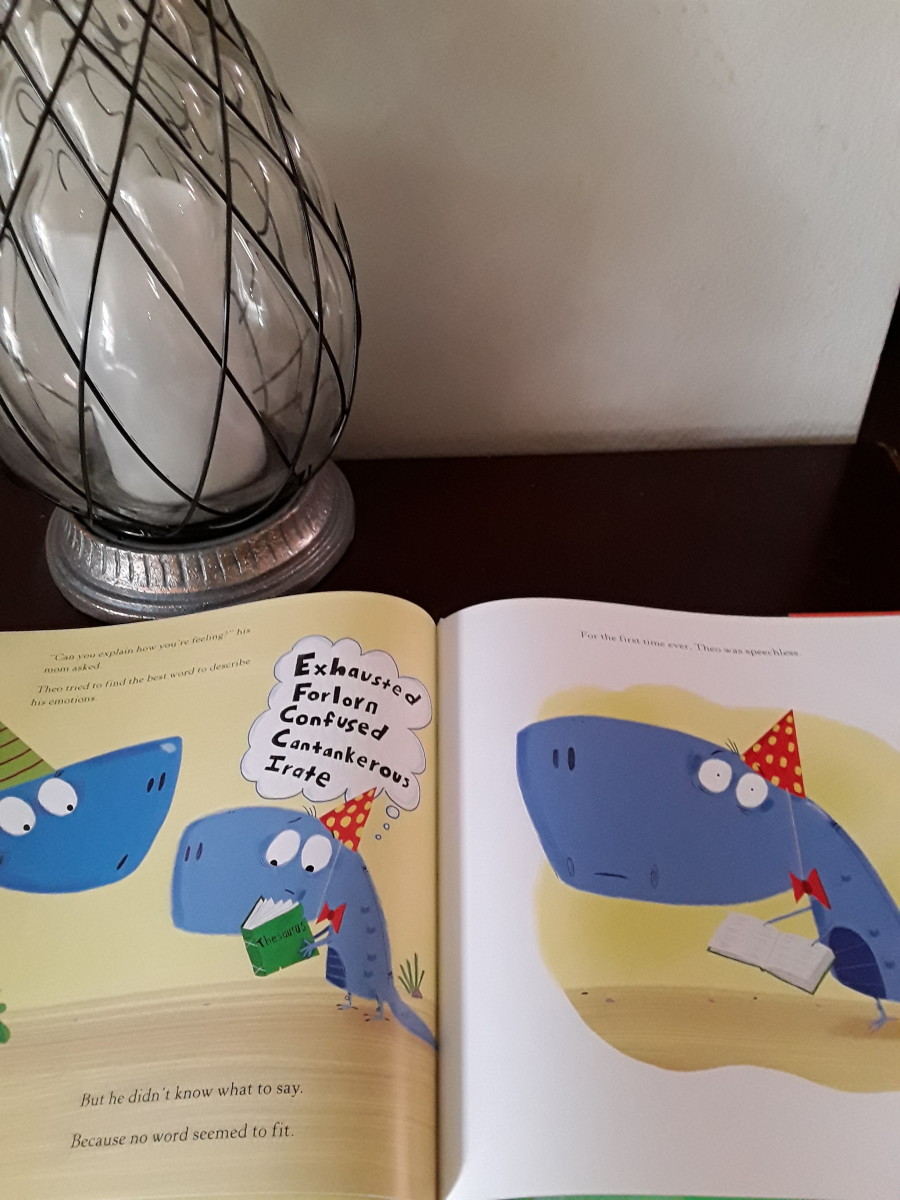 Vocabulary Lessons With an Introduction to a Thesaurus in Colorful