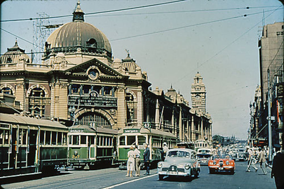 Melbourne in the 1950's